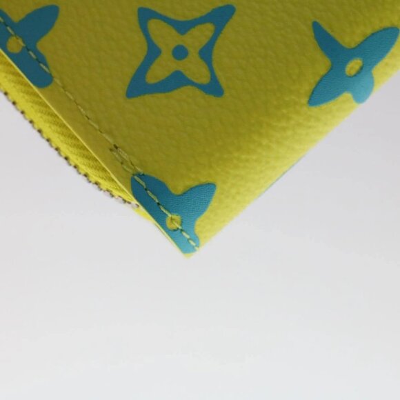 LOUIS VUITTON Playground Zippy Wallet Vertical Wallet Yellow M82005 Auth 48507SM - Picture 3 of 16